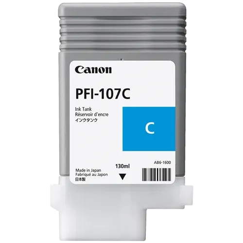 Картридж Canon PFI107 C (130 ml) для IPF770/670#1