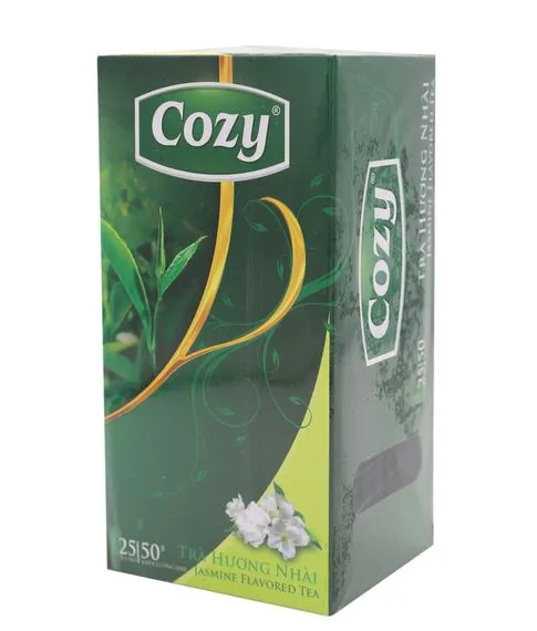 Зеленый чай с жасмином Cozy, 25 пакетиков#1