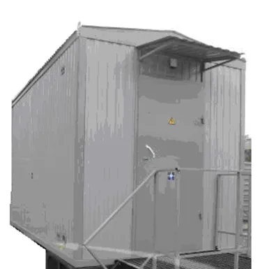 Блок  контейнер для размещения радиоэлектронного и телекоммуникационного оборудования#1