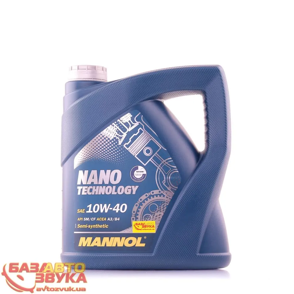 Моторное масло Mannol NANO Technology 10W-40  API SM/CF 4л#3