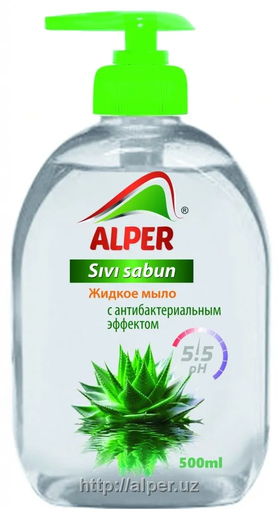 Жидкое мыло “Alper” - Алоэ 500 мл#1