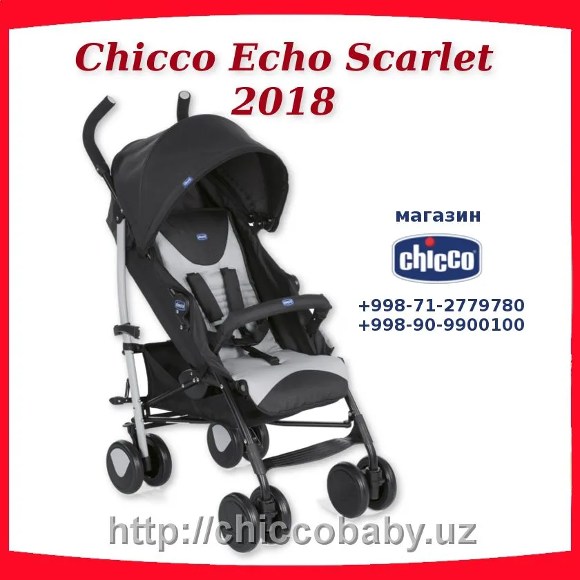 Прогулочная коляска Chicco Echo 2018#1