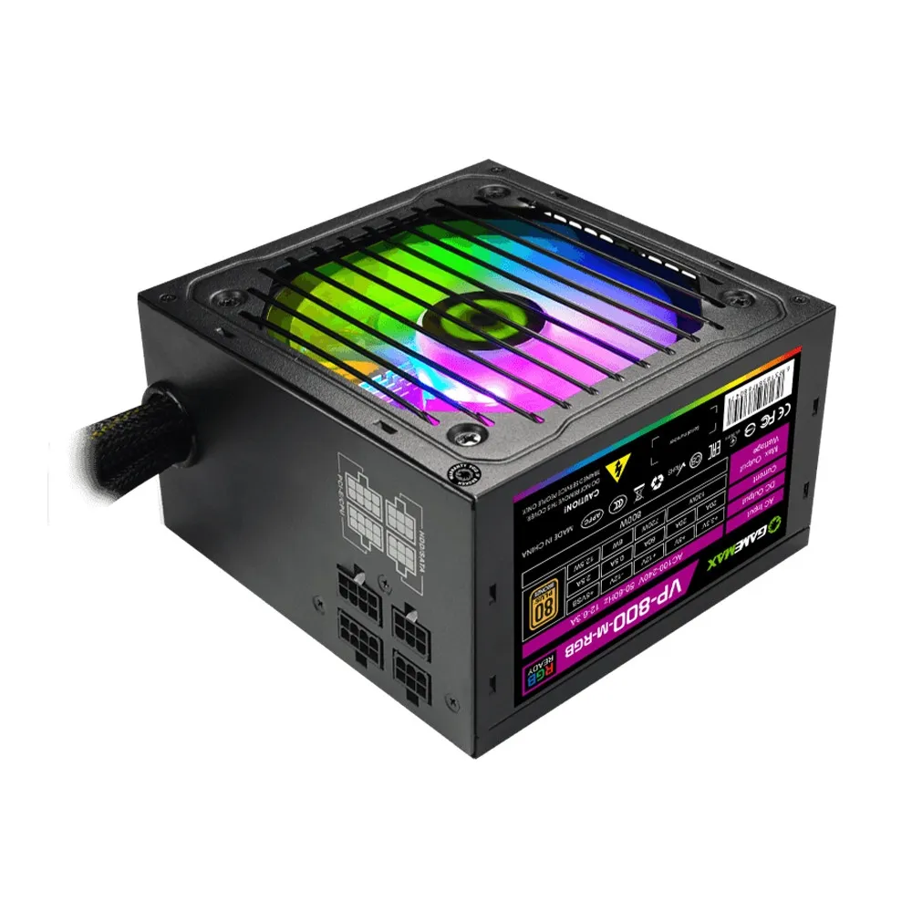 Блок питания GameMax VP-800-RGB-M 800W 80-PLUS Bronze#1