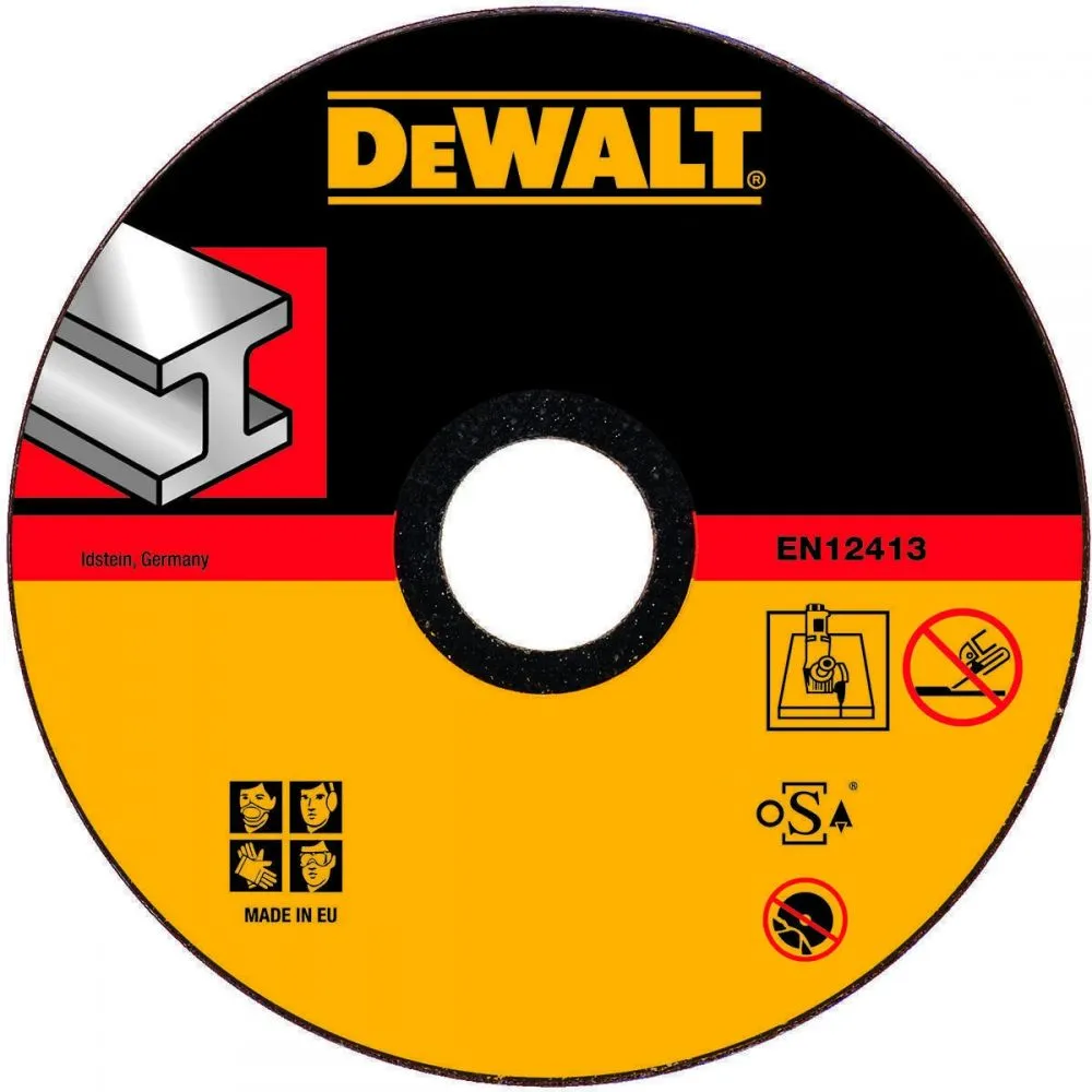 Круг отрезной по металлу DEWALT, DT42380Z-QZ, 80 x 22.2 x 1.6 мм, тип1#2