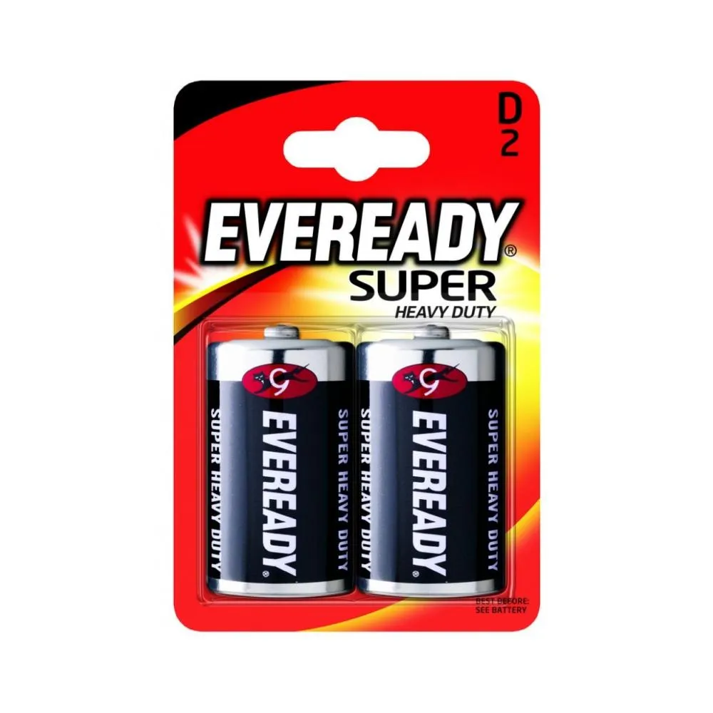 Батарейка аккумуляторная  EVEREADY SHD D/R20 FSB2 637087#1