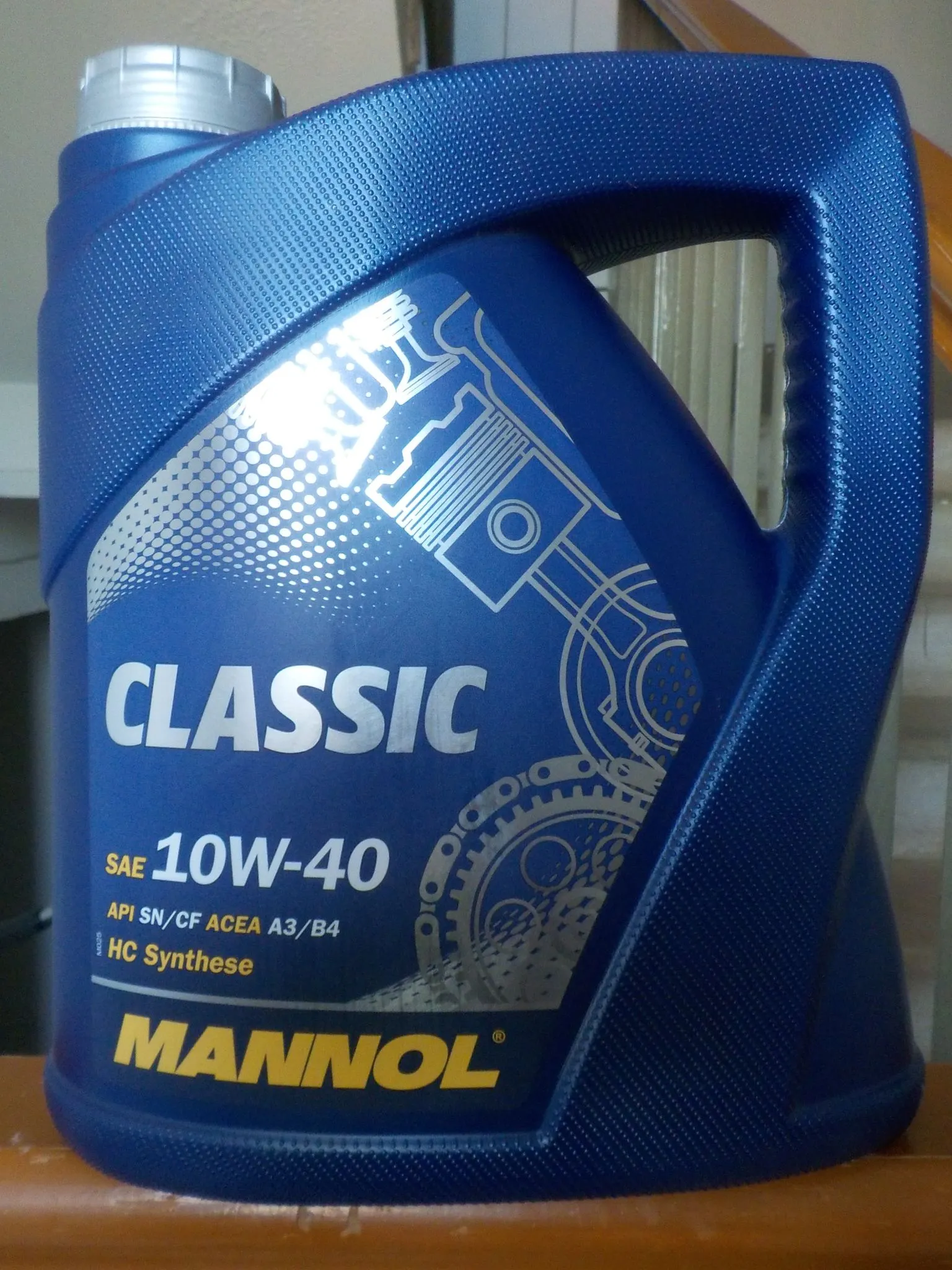 Масло полусинтетико MANNOL-10W40 CLASSIC 4л#5