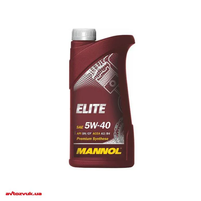 Моторное масло Mannol ELITE 5w40  API SN/CF   3+1 л#3