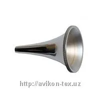 Воронка ушная никелированная N4 (раб.часть 7 мм) 227/2#2