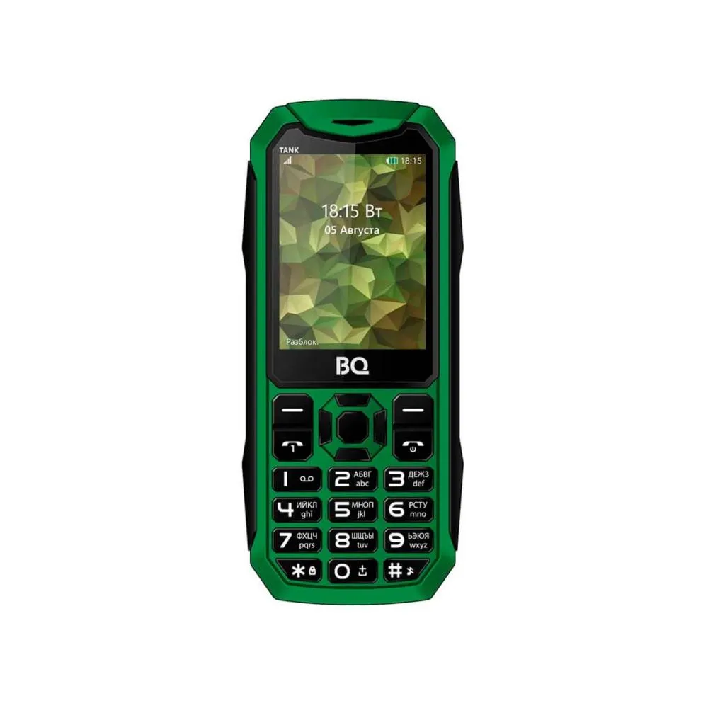 Мобильный телефон BQ-2428 Tank Зеленый#1