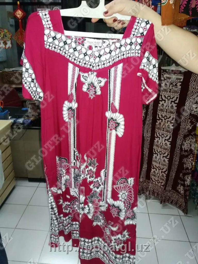 Штапельная платья №103. производство Индонезия#1