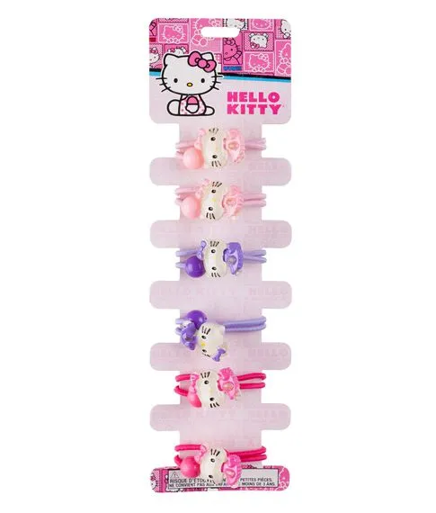 Комплект резинок для девочки  Hello Kitty (6 шт)#1