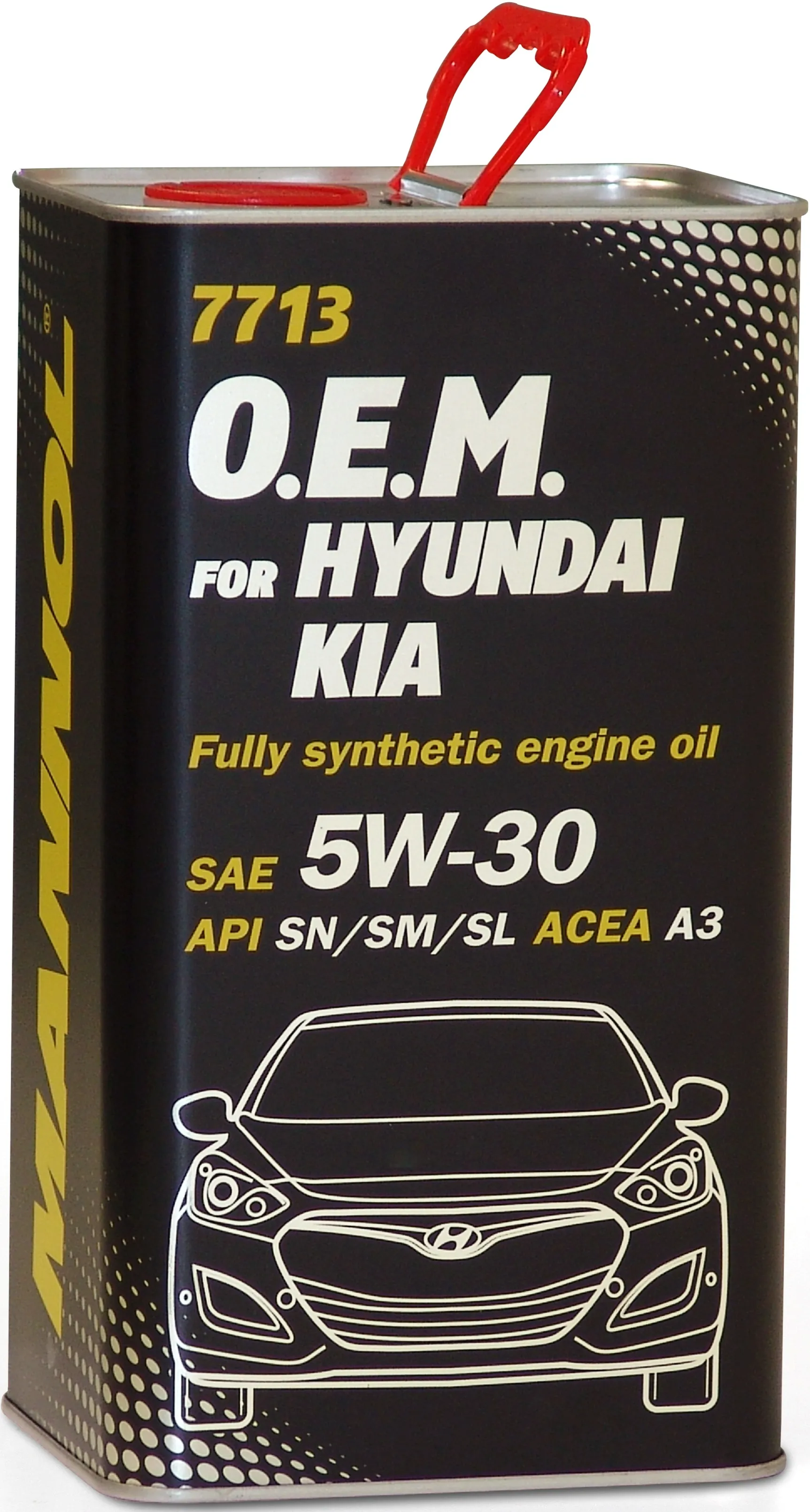 Моторное масло Mannol 7711 O.E.M.for Daewoo GM 5W-40  4л#4