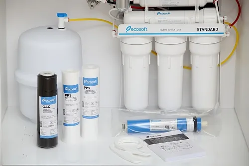 Ecosoft Standard teskari osmos filtri pompasi bilan#5