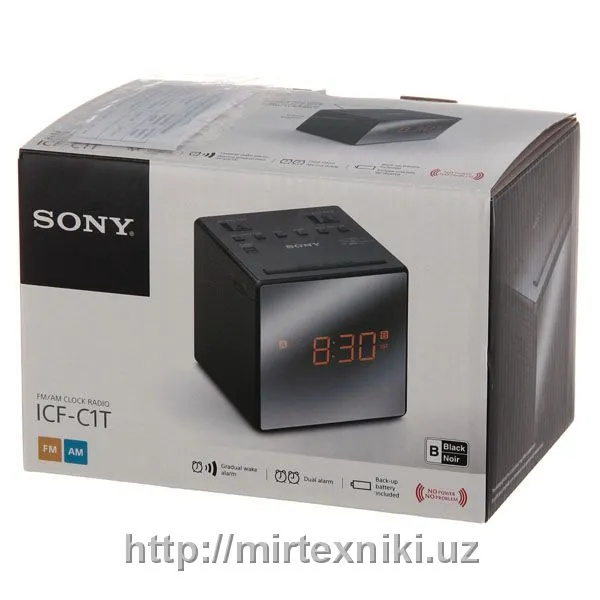Радиочасы с будильником Sony ICF-C1T#2