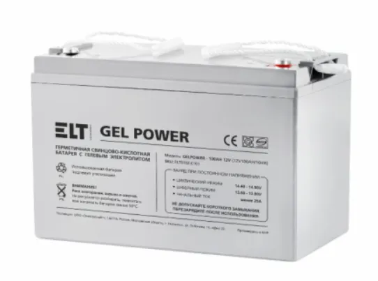 Батарея свинцово-кислотная с гелевым электролитом ELT серии GEL POWER -100AH 12V#1
