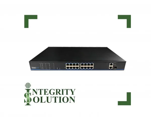 Utepo Коммутатор UTP1-SW1602TS-POE 16 -портовый 10/100Mbps POE, 2 гигабитных uplink порта, 1 гигабитный комбо порт Integrity Solution#1