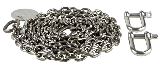 Чалочная цепь нержавеющая сталь Sling chain, stainless steel#1
