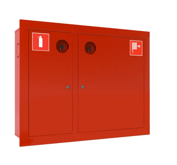 Шкаф для пожарного крана навесного исполнения N-301, N-301-2#4