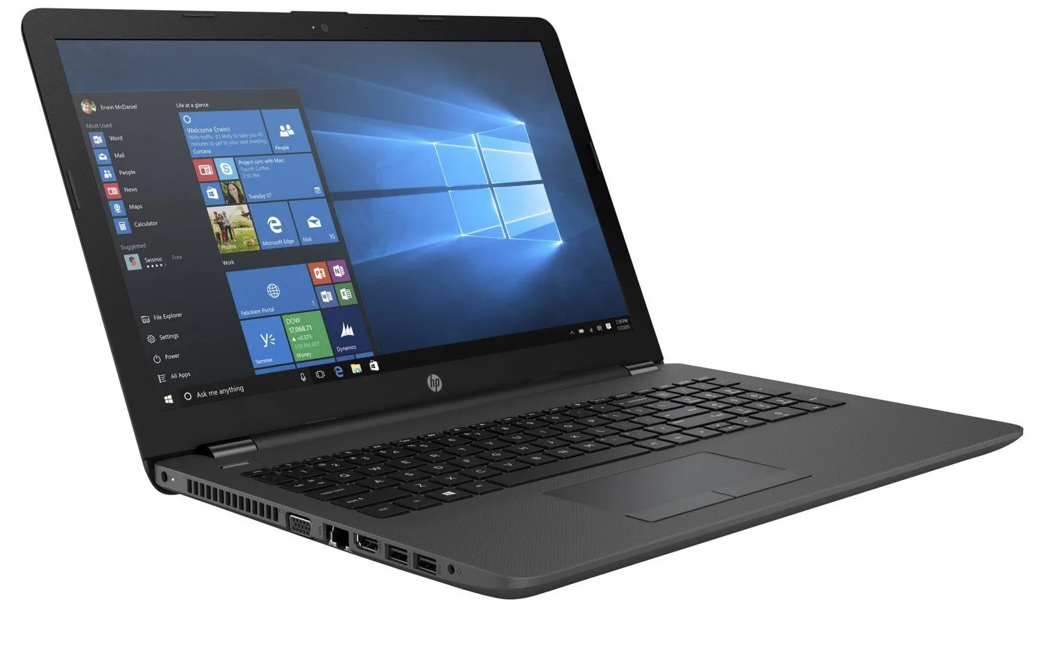 Ноутбук HP 250 G6 /Celeron 3060/4 GB DDR3/ 500GB HDD /15.6" HD LED/Intel HD Graphics 5500/ DVD / RUS#1