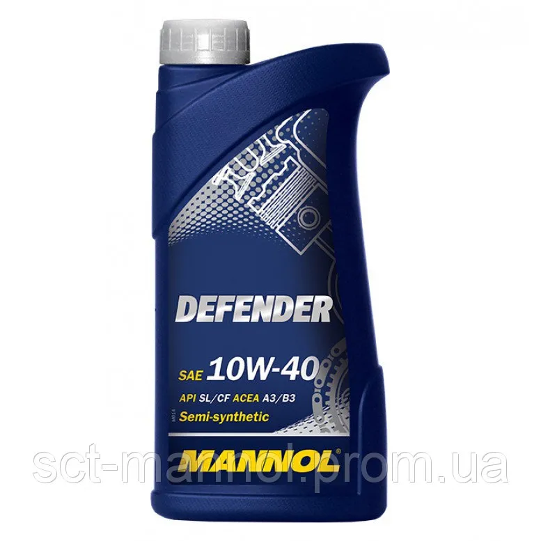 Моторное масло Mannol STAHLSYNT DEFENDER 10w40   API SL/CF 4+1л#2
