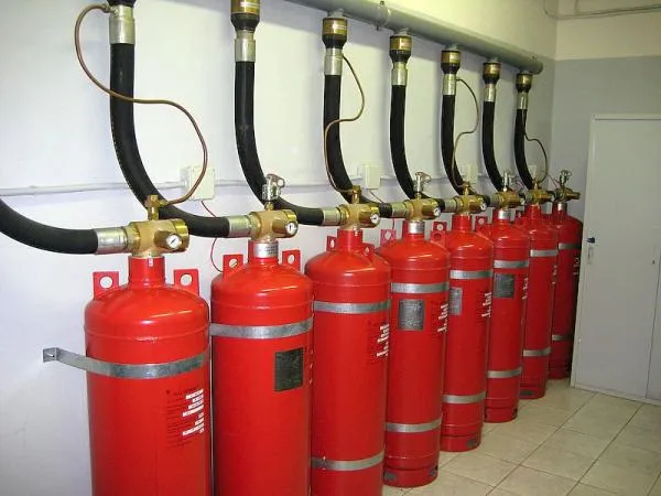 Водо-пенная противопожарная автоматическая система#7