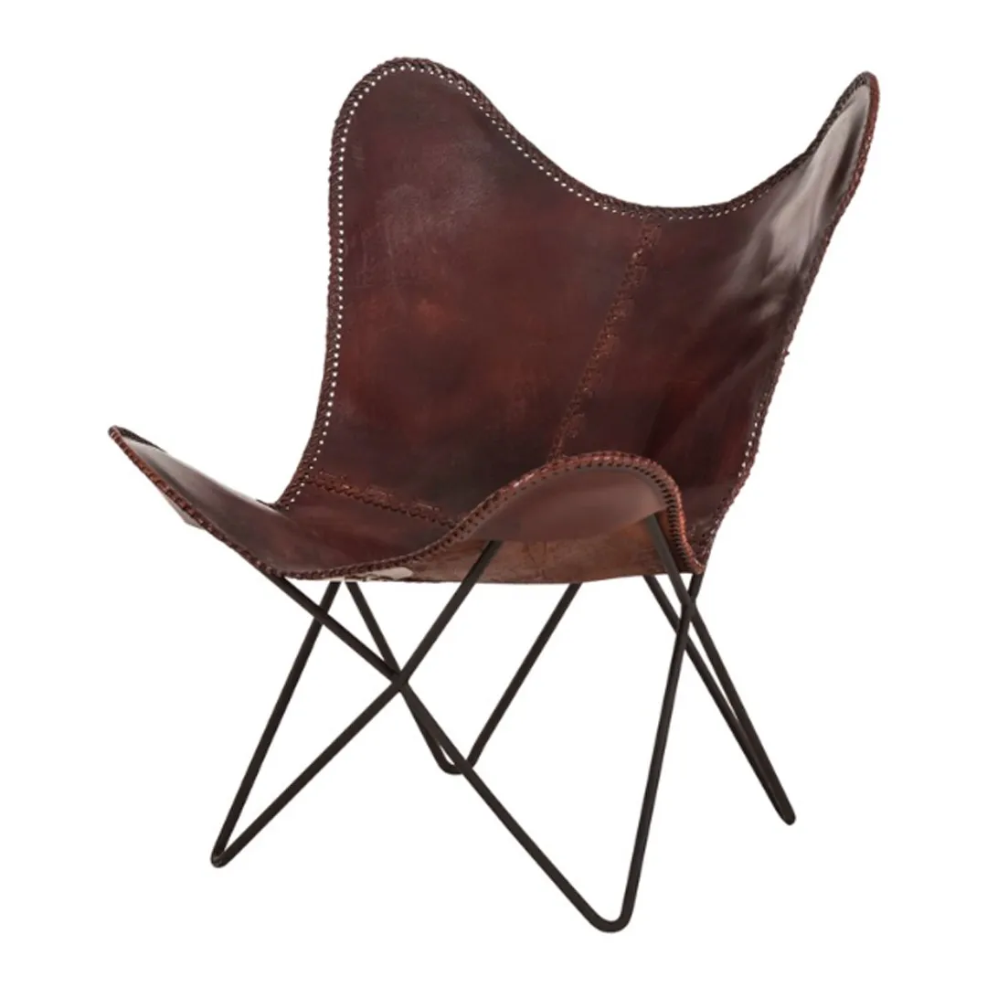 Винтажный стул (тёмно-коричневый)#1