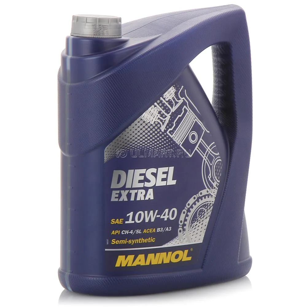 Моторное масло Mannol DIESEL EXTRA 10w40  API CH-4/SL  5 л#2