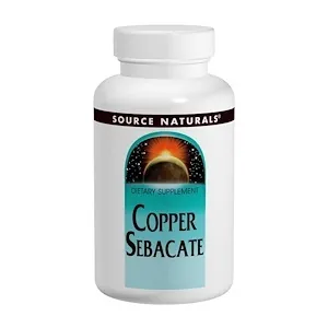 Медь (Copper Sebacate) 22 мг., 120таблеток (купер, мед, мис)#1