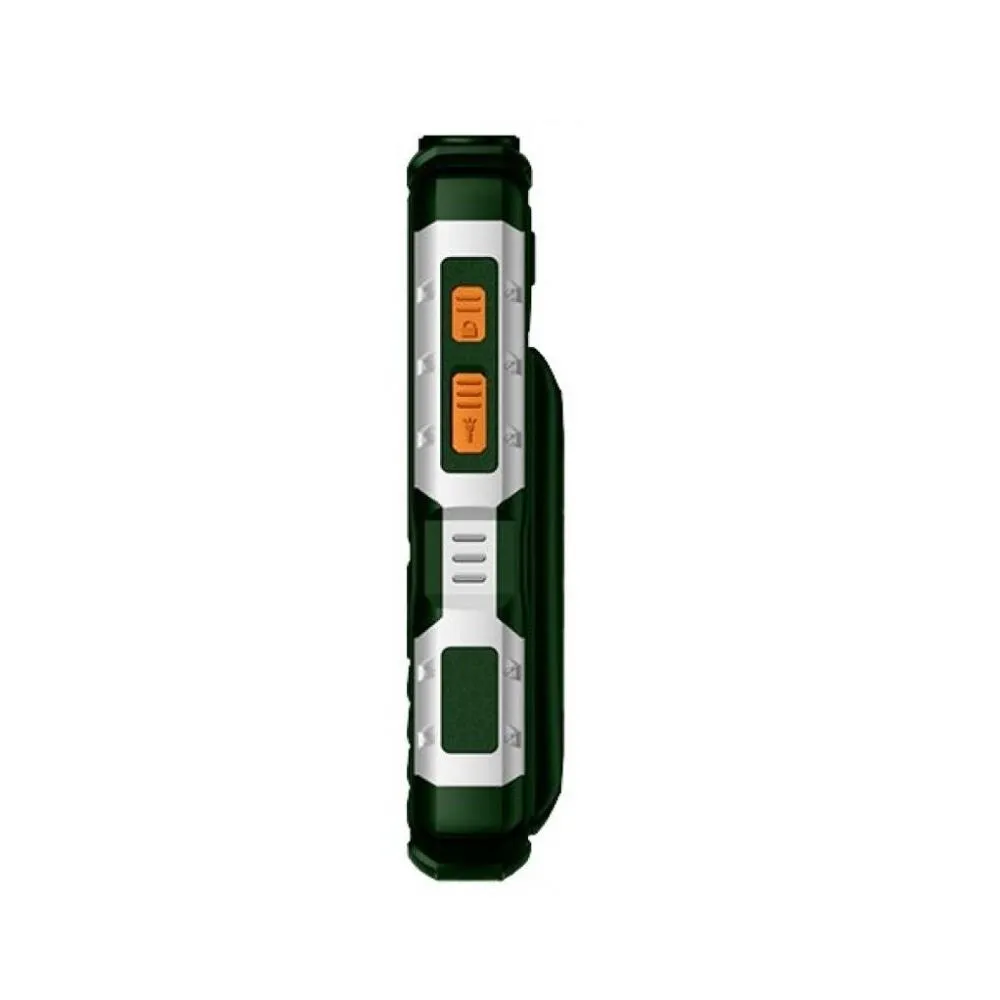 Мобильный телефон BQ-2430 Tank Power Зелёный Серебро#3