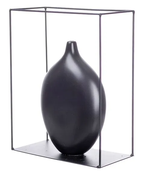 Декоративная ваза-сосуд с декором (25 см)#3