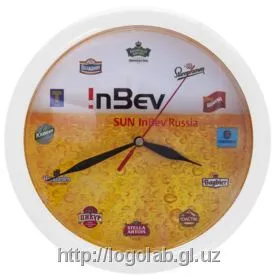 Часы настенные с логотипом#4