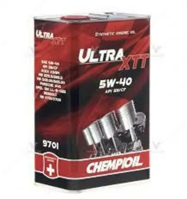 Моторное масло Chempioil_CH Ultra XTT 5W40 SM/CF_ (metal) 4 л#1