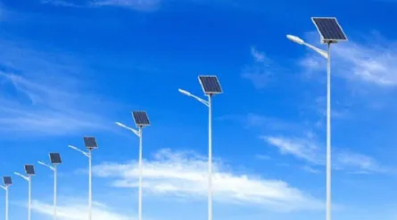 Солнечные батареи для автономного освещения улиц#1