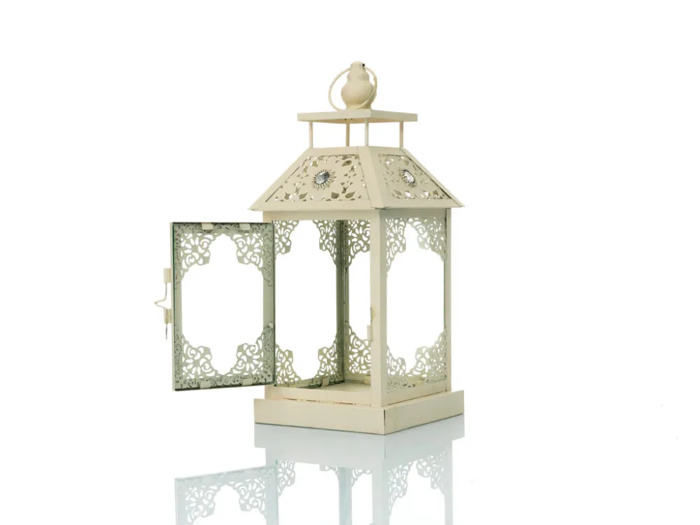 Декоративный фонарь Rosery Ferforje 14x14x33 см#2
