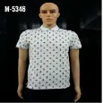 Мужская рубашка поло с коротким рукавом, модель M5346#1