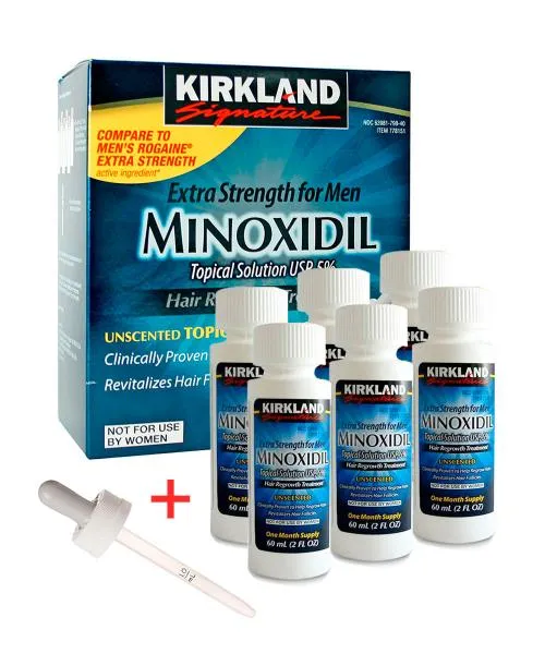 Средство для роста волос Minoxidil Kirkland 5%#1