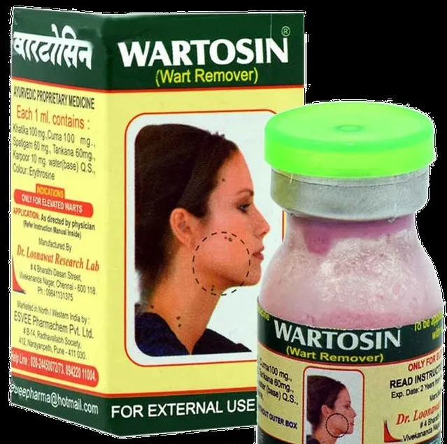 Wartosin - Вартосин (удаление бородавок)#2