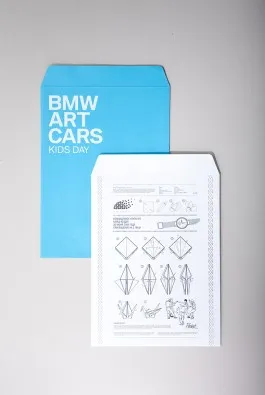 Фирменный конверт bmw art cars#2