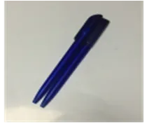 Ручка шариковая д/нанесения матово-синяя#1