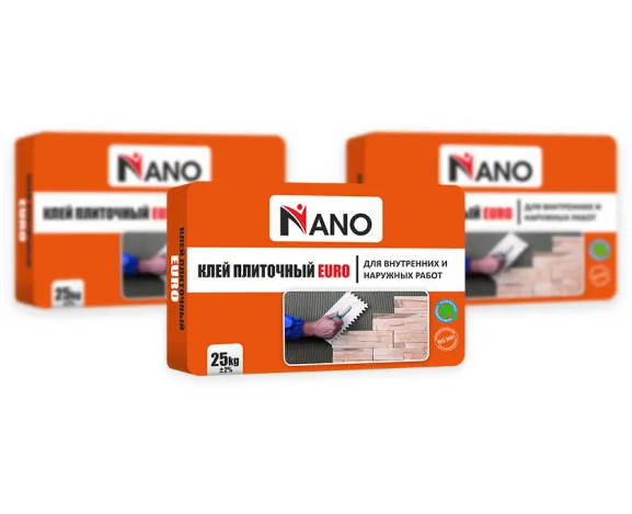Усиленный плиточный клей EURO NANO#1