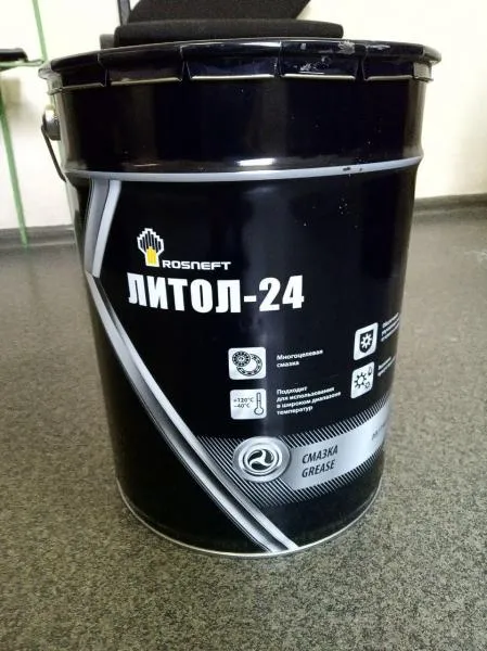 Литол-24 Масло-смазка, Роснефть ( Rosneft ) 18 кг в Ташкенте#1