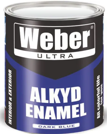Эмаль ALKID ENAMEL DARK BLUE (глянцевая) 2,7 кг#1