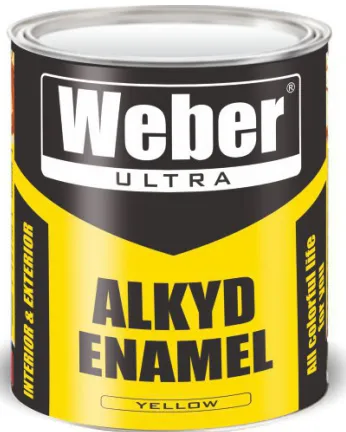 Эмаль ALKID ENAMEL YELLOW (глянцевая) 2,7 кг#1