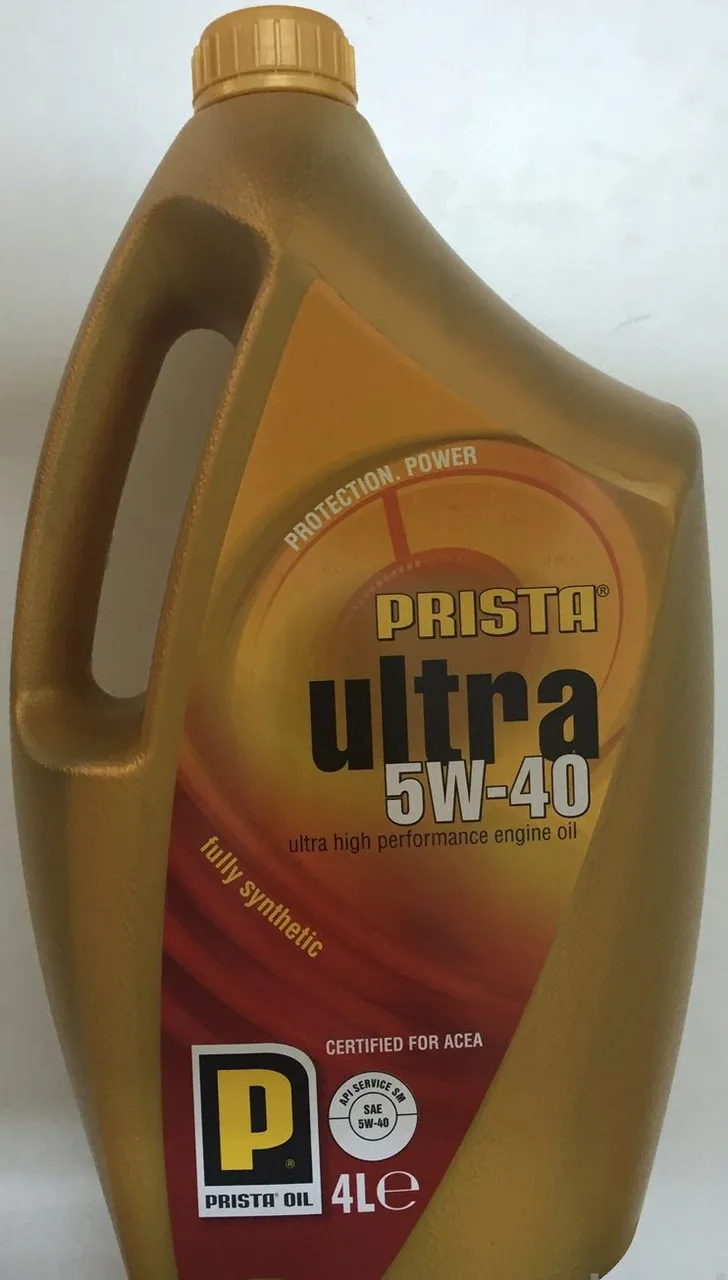 Синтетические, моторные масла Prista Ultra 5W-40#3