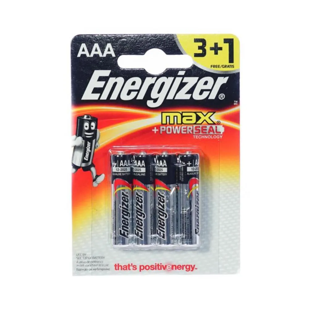 Батарейка Max Plus Alkaline AAA FSB3+1 CEE E301321902#1