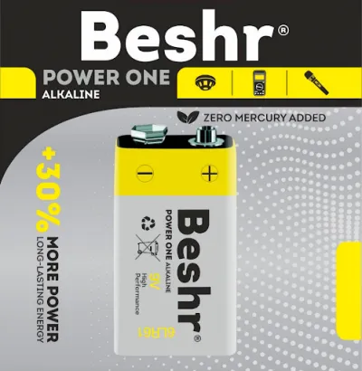 Батарейка BESHR, 9V#2