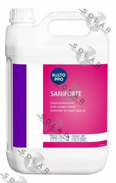 Моющая химия для мытья сан узлов и ванных комнат Saniforte#1