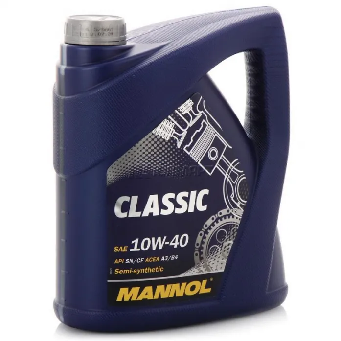 Моторное масло Mannol CLASSIC 10w40  API SN/CF 3+1 л#2