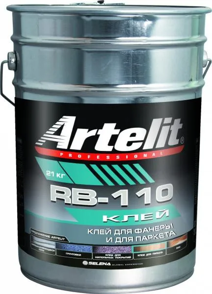 ARTELIT RB-110 Клей каучуковый для паркета 21 кг#1