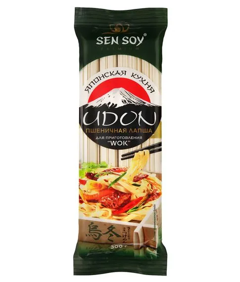 Лапша пшеничная Udon premium Sen Soy, 300 гр#1